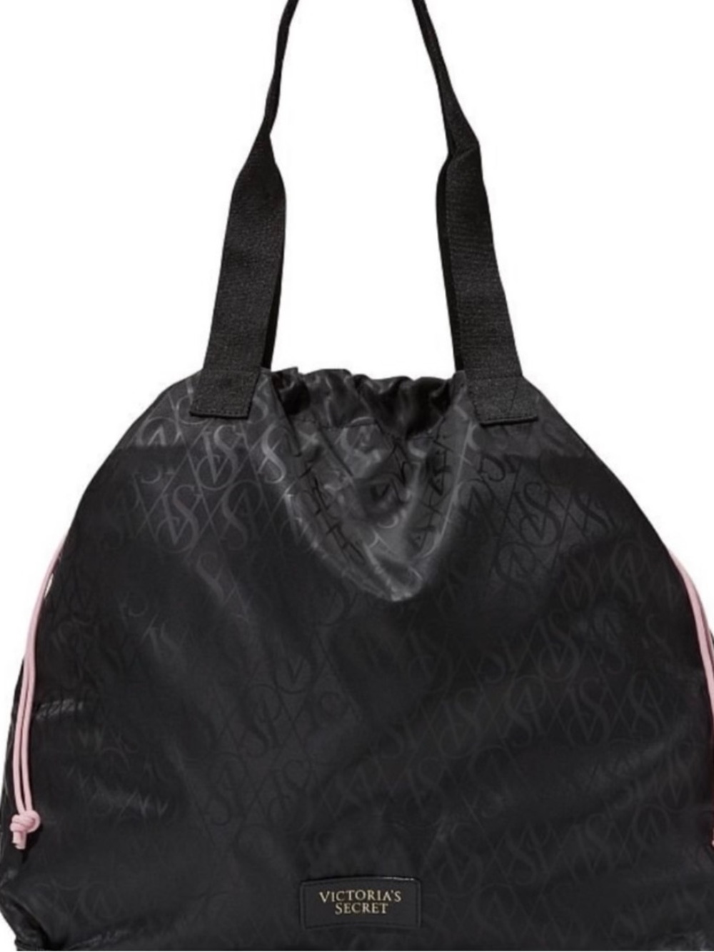 Victoria's Secret Limited Edition
Black Packable Travel Purse-Tote-Bag